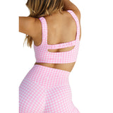 Astoria LUXE BALANCE Short - Pink Gingham