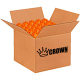 CROWN PICKLEBALL - High-Performance INDOOR Pickleballs (3-PACK TANGERINE)