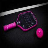 Potenza Pickleball P+ PowerSpin Carbon COREx3 Pickleball Paddle | Neon Pink