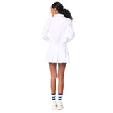 Sergio Tacchini Doni Long Sleeve Polo | Brilliant White