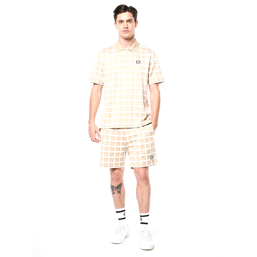 Sergio Tacchini Damarindo Check Polo - Humus