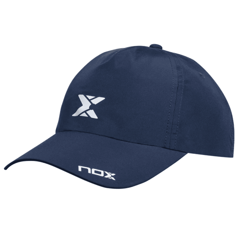 Nox Padel Hat - Blue Cap With White Logo