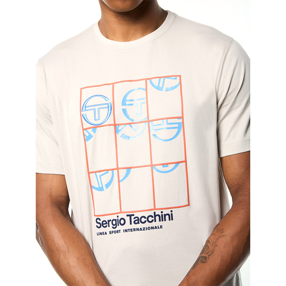 Sergio Tacchini Vincere T - Shirt - Quiet Grey