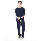 Sergio Tacchini Macchina Long Sleeve T - Shirt - Maritime Blue