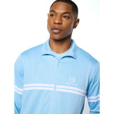 Sergio Tacchini Arturo Mesh Track Jacket - Dutch Canal/ White