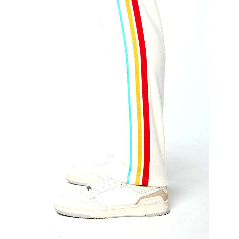 Sergio Tacchini Slice Track Pant - Gardenia/ Gold