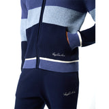 Sergio Tacchini Enzo Striped Track Jacket - Faded Denim