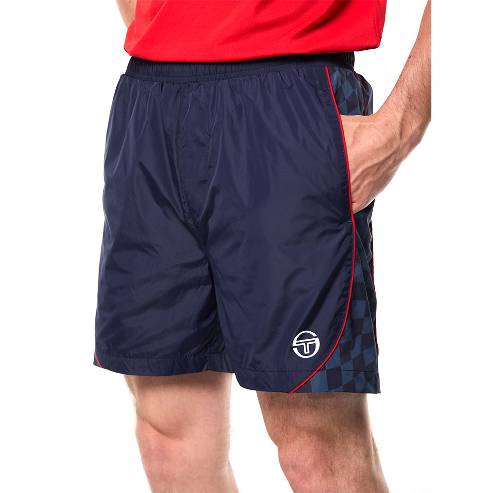 Sergio Tacchini Macchina Short - Maritime Blue