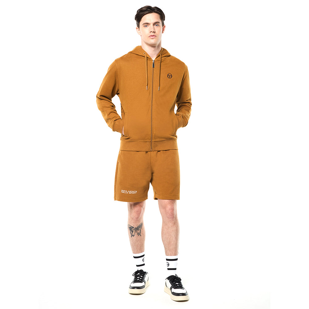 Sergio Tacchini Netto Hoodie - Bronze Brown
