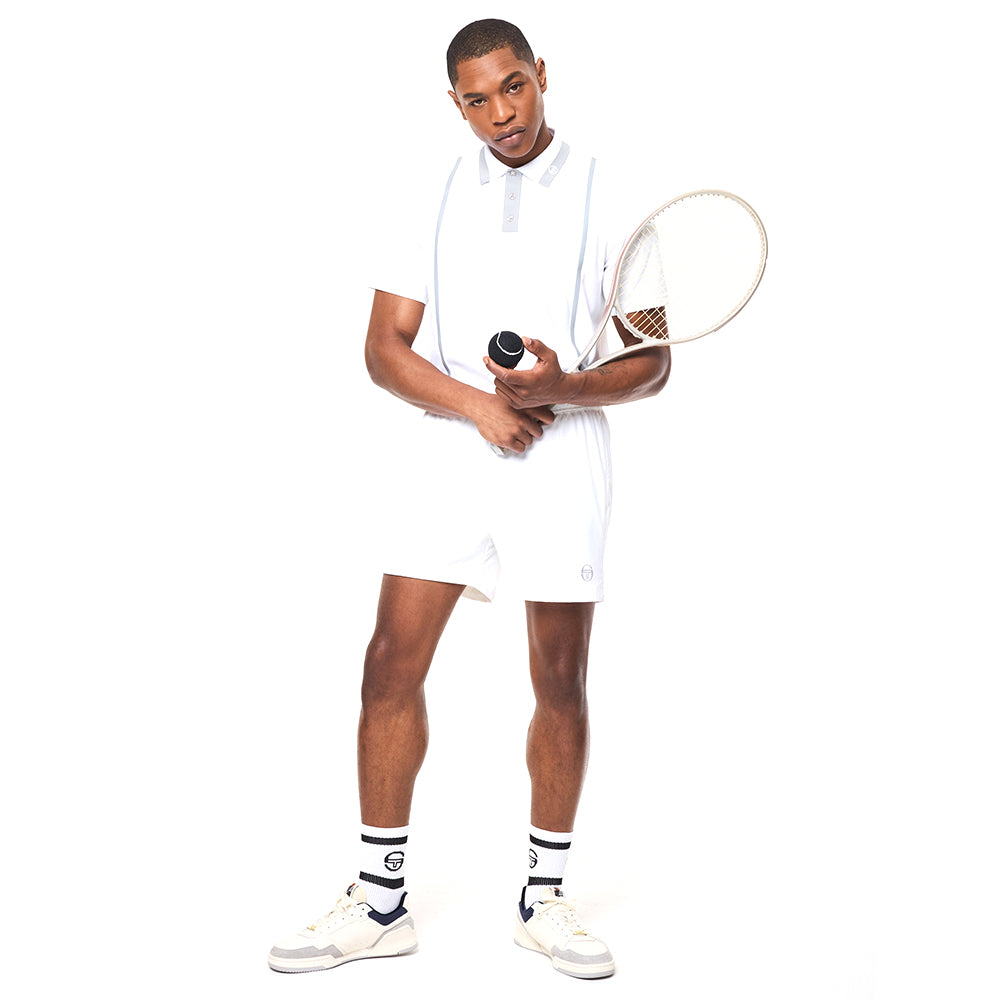 Sergio Tacchini Campo Court Short - Brilliant White