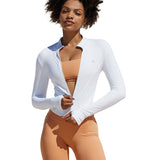 Astoria LIVE LUXE Zip Up Jacket - White