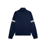 Sergio Tacchini Arturo Mesh Track Jacket - Maritime Blue/ Quiet Gray
