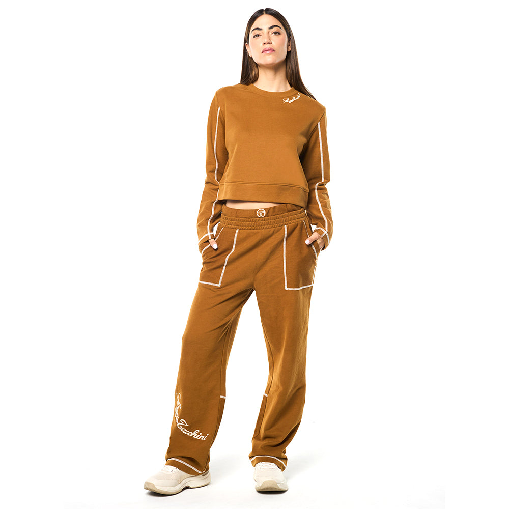 Sergio Tacchini Greta Sweatpant - Bronze Brown