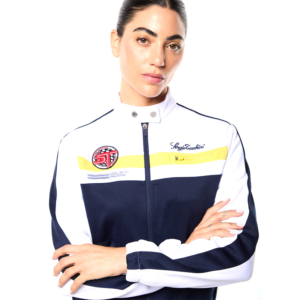 Sergio Tacchini Women's Corsa Track Jacket - Maritime Blue