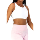 Astoria LIVE LUXE Open Back Crop - White
