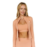 Astoria LUXE BALANCE Zip Up Jacket - Spice