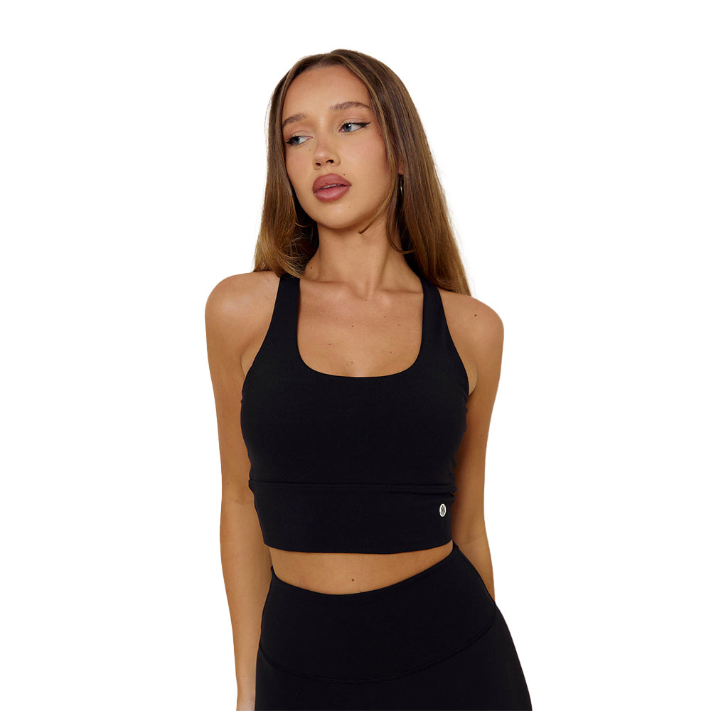Astoria LUXE BALANCE Sports Crop - Black