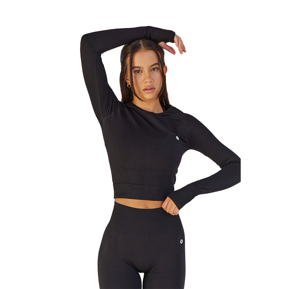 Astoria CONTOUR Seamless Long Sleeve - Black