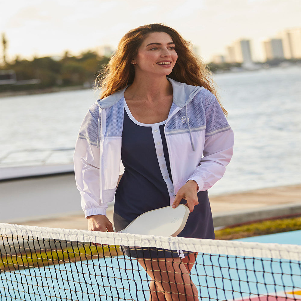 Sergio Tacchini Angelina Track Jacket - Xenon Blue