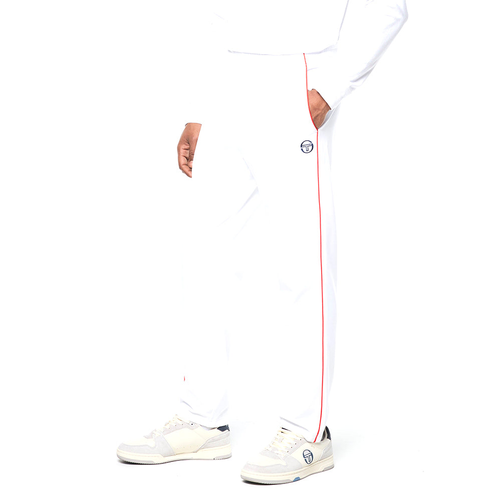 Sergio Tacchini Olmi Track Pant - Brilliant White – Racket Central