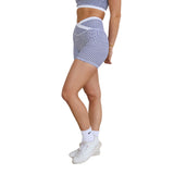 Astoria LUXE BALANCE Crossover Short - Blue Lattice