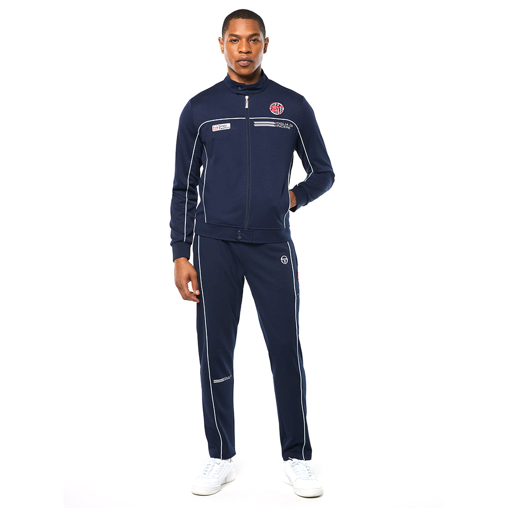 Sergio Tacchini Macchina Track Jacket - Maritime Blue