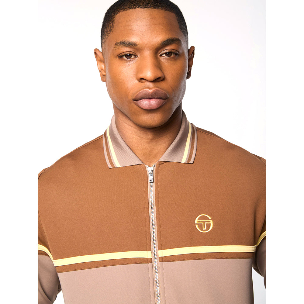 Sergio Tacchini Olmi Track Jacket - Taupe Grey