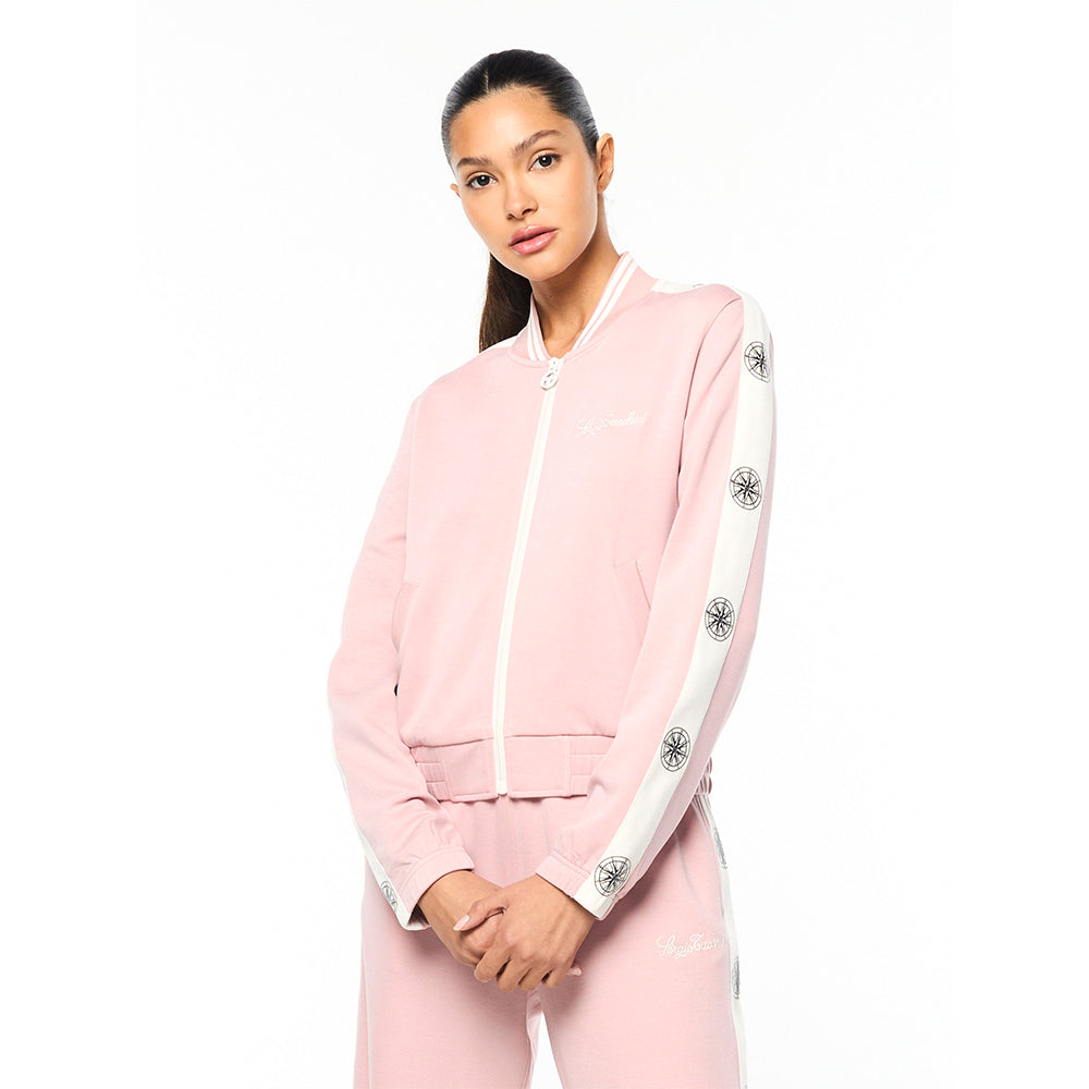 Sergio Tacchini Women's Bussola Track Jacket - Pale Mauve