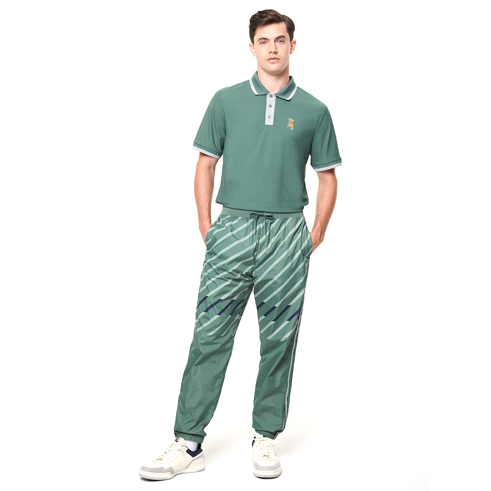 Sergio Tacchini Quadretto Track Pant - Duck Green