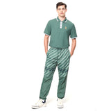 Sergio Tacchini Quadretto Track Pant - Duck Green