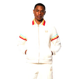 Sergio Tacchini Slice Track Jacket - Gardenia/ Gold