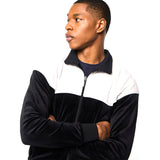 Sergio Tacchini Cielo Velour Track Jacket - Black Beauty