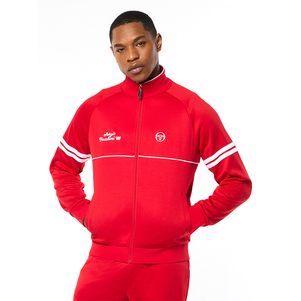 Sergio Tacchini Orion Davis Track Jacket - Adrenaline Rush/ White