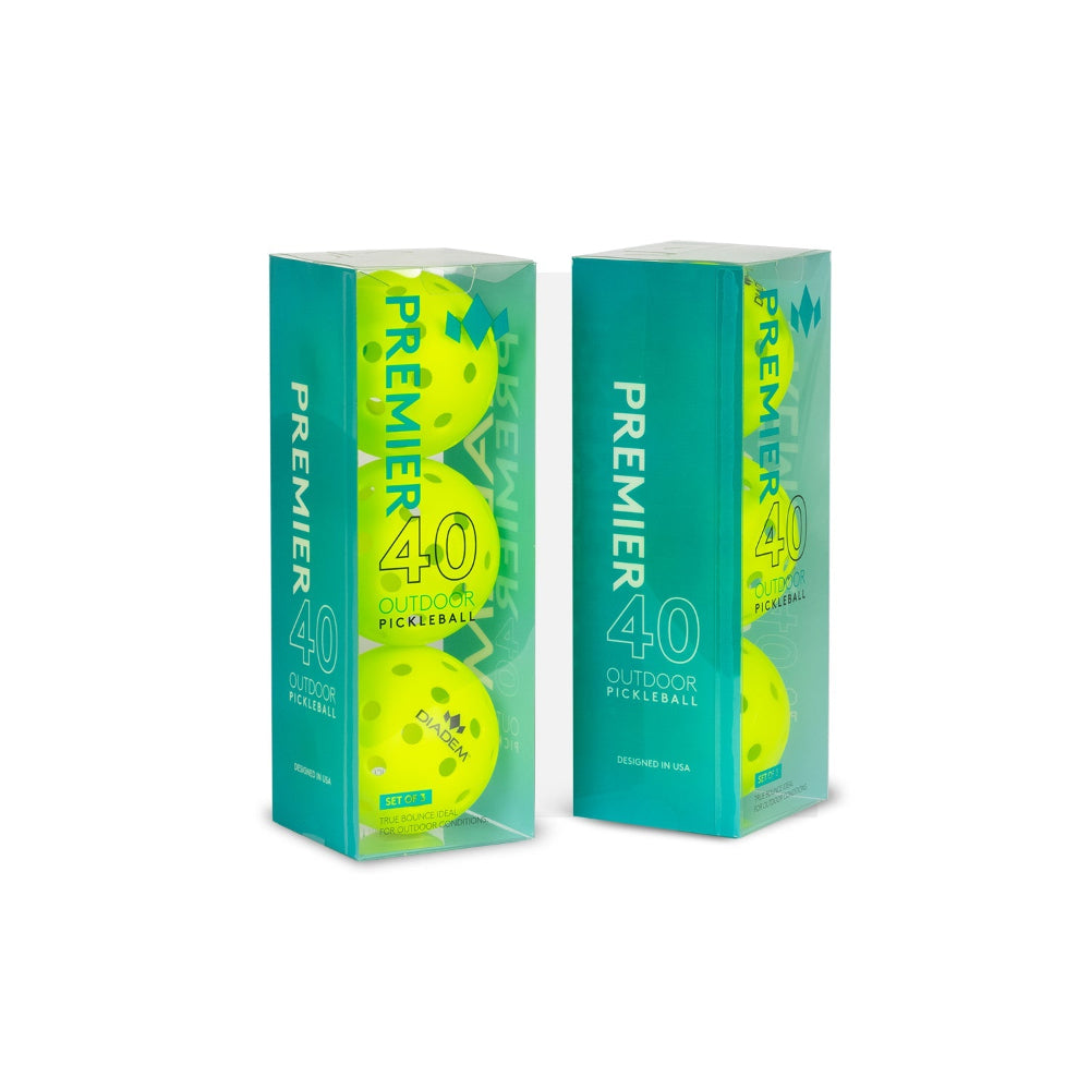 Diadem Sports Premier 40 Outdoor Pickleballs