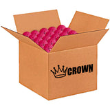 CROWN PICKLEBALL - High-Performance OUTDOOR Pickleballs (100-PACK CHERRY)