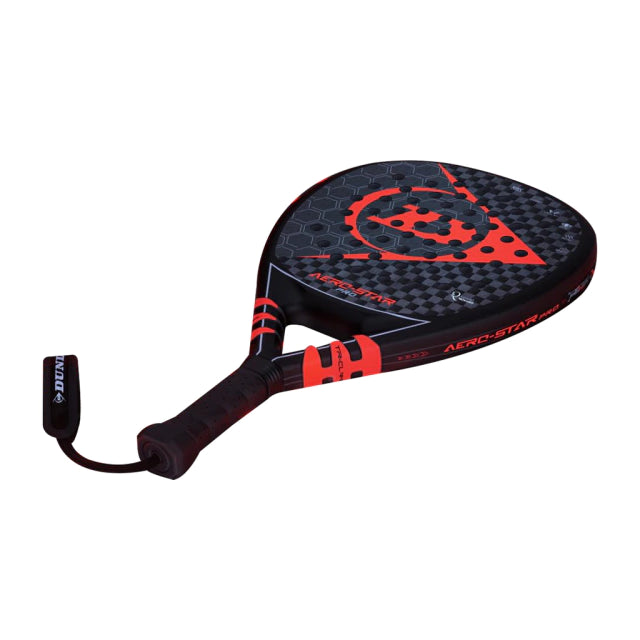 Dunlop Padel Racket Aero Star Pro - Black & Red