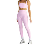 Astoria LUXE BALANCE Full Length Legging - Pink Gingham