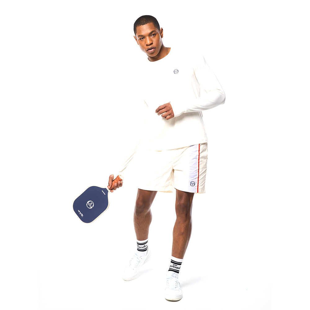 Sergio Tacchini Attivo Damarindo Long Sleeve Tee - Gardenia