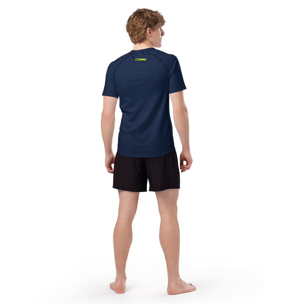 CROWN PICKLEBALL - Men's Tourney Shirt (Navy)