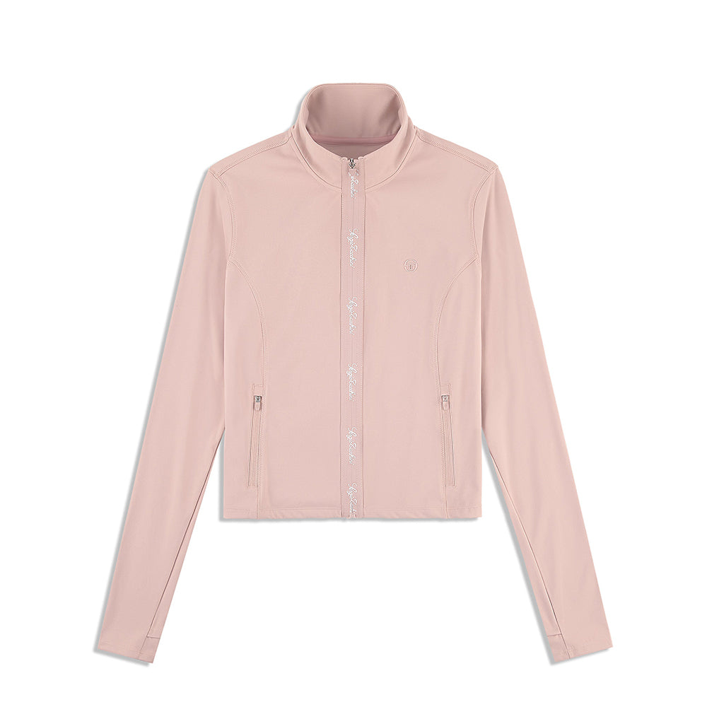 Sergio Tacchini Delfina Contour Track Jacket - Pale Mauve