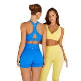 Astoria LUXE BALANCE Plunge Sports Bra - Marigold
