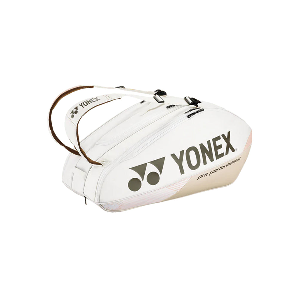 Yonex Pro 9 Racquet Bag (Sand Beige)