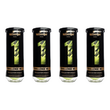 Slazenger Padel Balls Challenge NO.1 | 4x Can Bundle