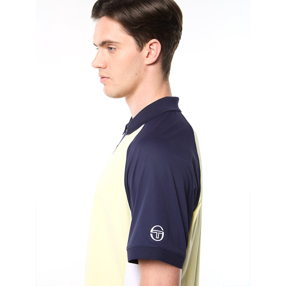 Sergio Tacchini Pagia Court Polo - Wax Yellow