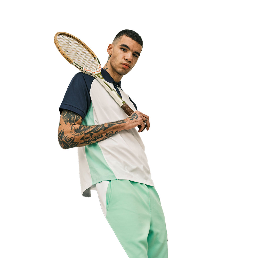 Sergio Tacchini Pagia Court Polo - Green Ash