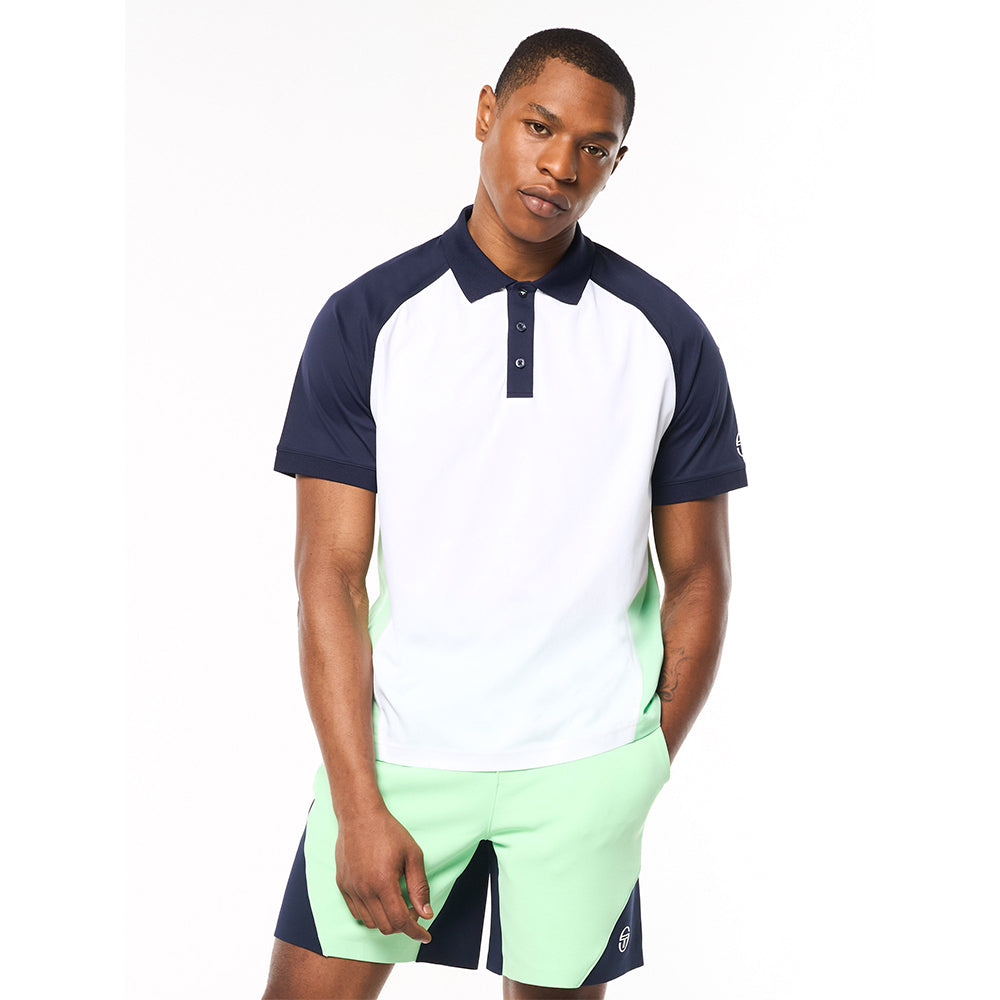 Sergio Tacchini Pagia Court Polo - Green Ash