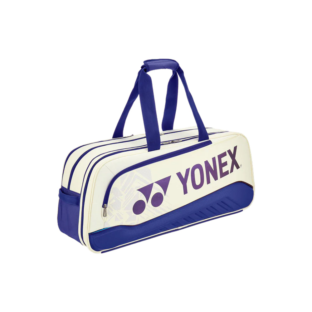 Yonex Expert Tournament Bag (White/Deep Blue)