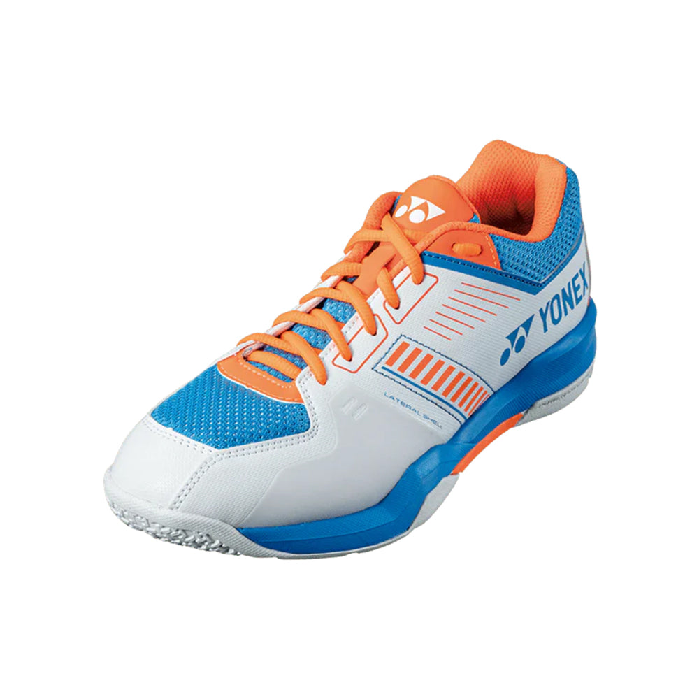 Yonex Badminton Shoe Power Cushion Strider Flow (White/Sky Blue)