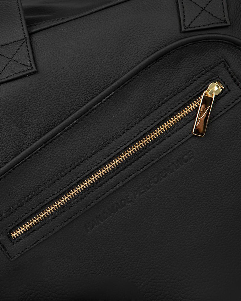 Cork Padel Leather Thermobag Black/Gold