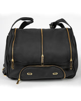 Cork Padel Leather Thermobag Black/Gold